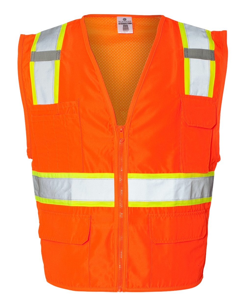 Kishigo 1163-1164 Ultra-Cool™ Solid Front Vest with Mesh Back – Orange