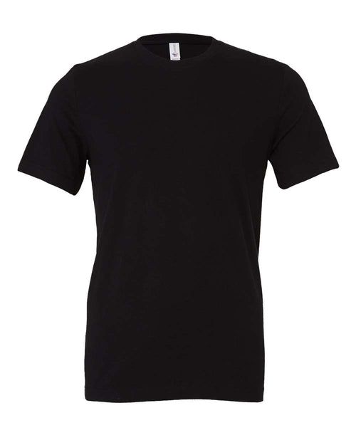 BELLA+CANVAS 3001 Jersey Tee – Custom Embroidered