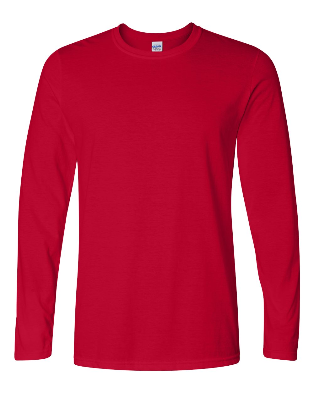 Gildan 64400 Softstyle Long Sleeve T-Shirt – Cherry Red