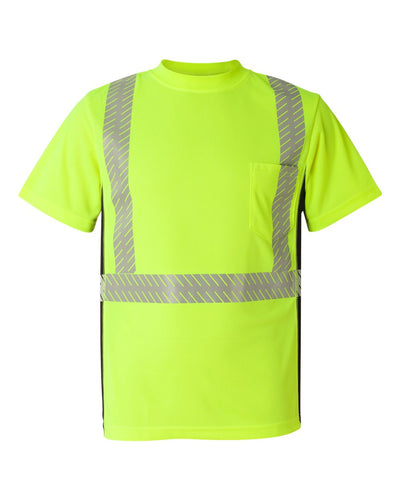 Kishigo 9114 Black Series Breathable Tape Class 2 T-Shirt – Lime