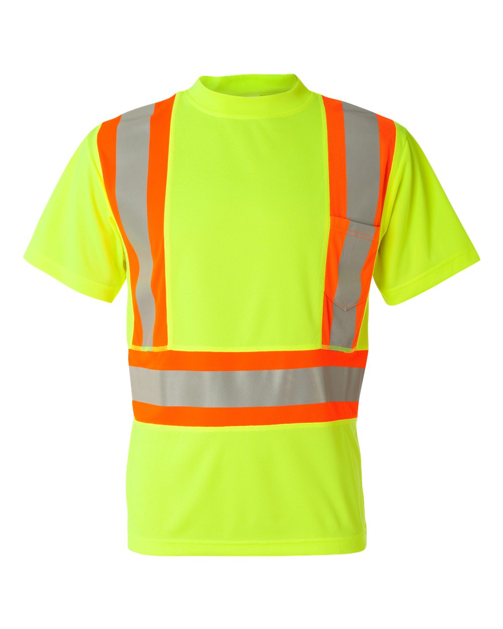 Kishigo 9120 Class 2 Flat Stitch Hi-Vis T-Shirt – Custom Embroidered