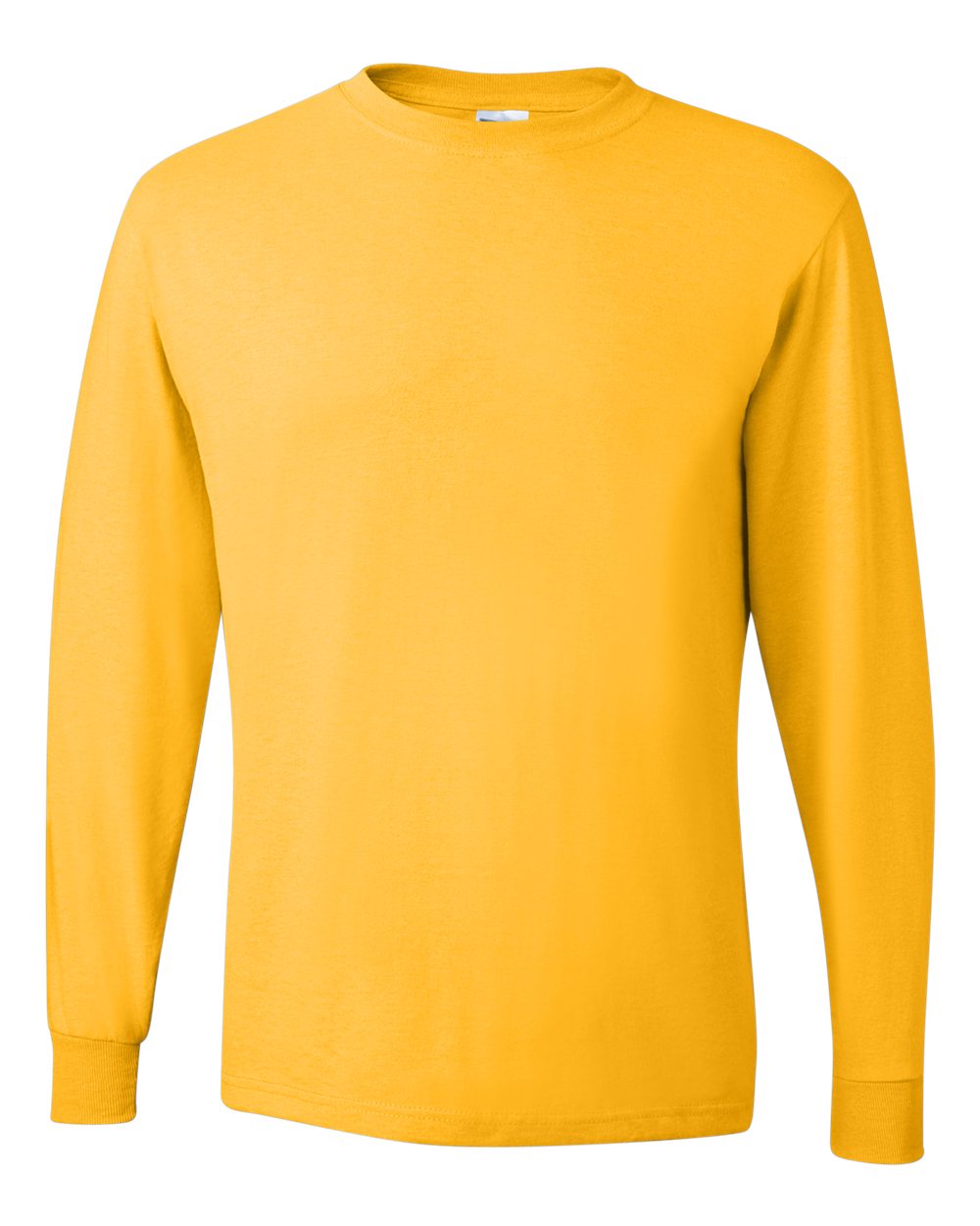 JERZEES 29LSR Dri-Power Long Sleeve 50/50 T-Shirt – Island Yellow