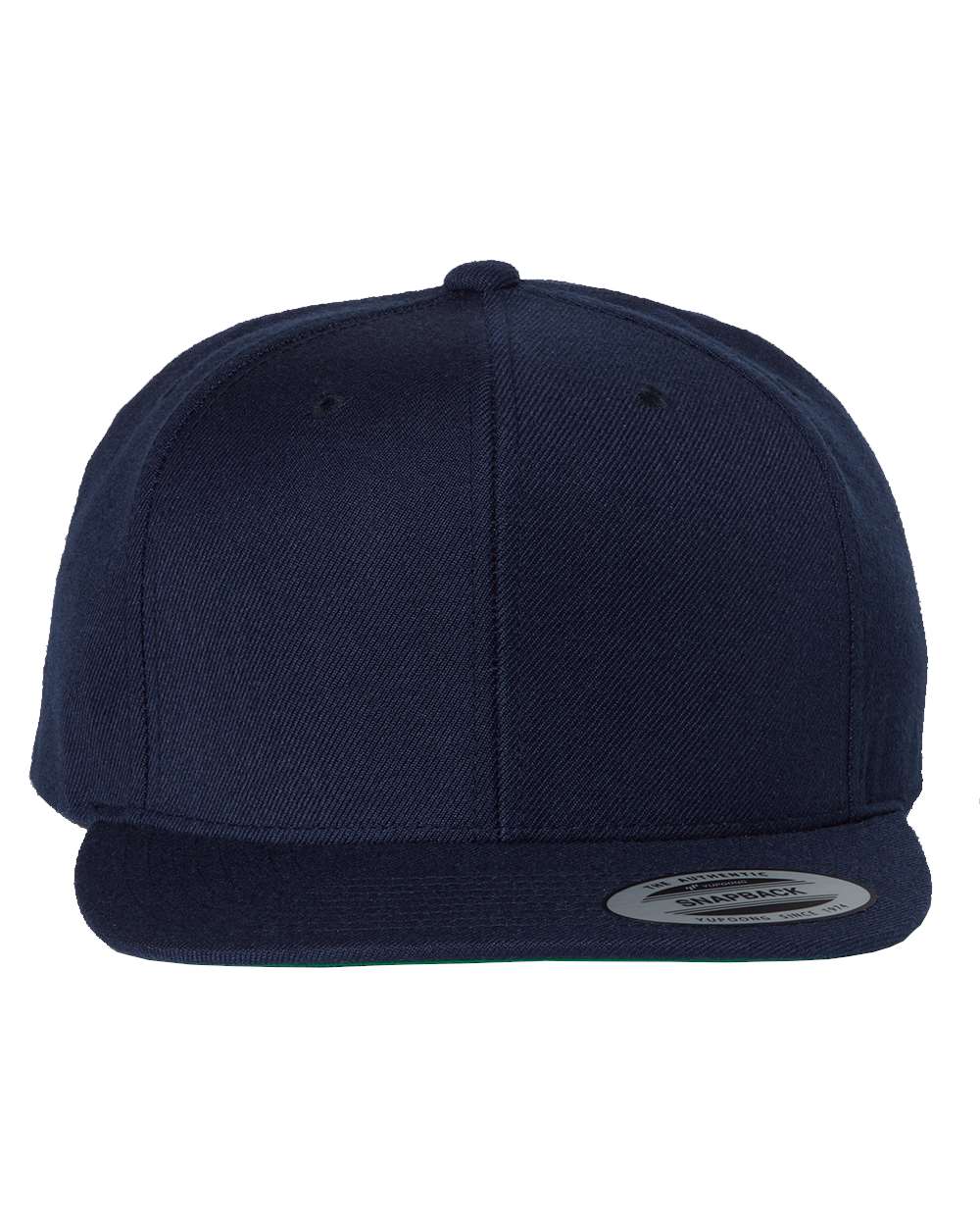 YP Classics 6089M Premium Flat Bill Snapback – Custom Embroidered