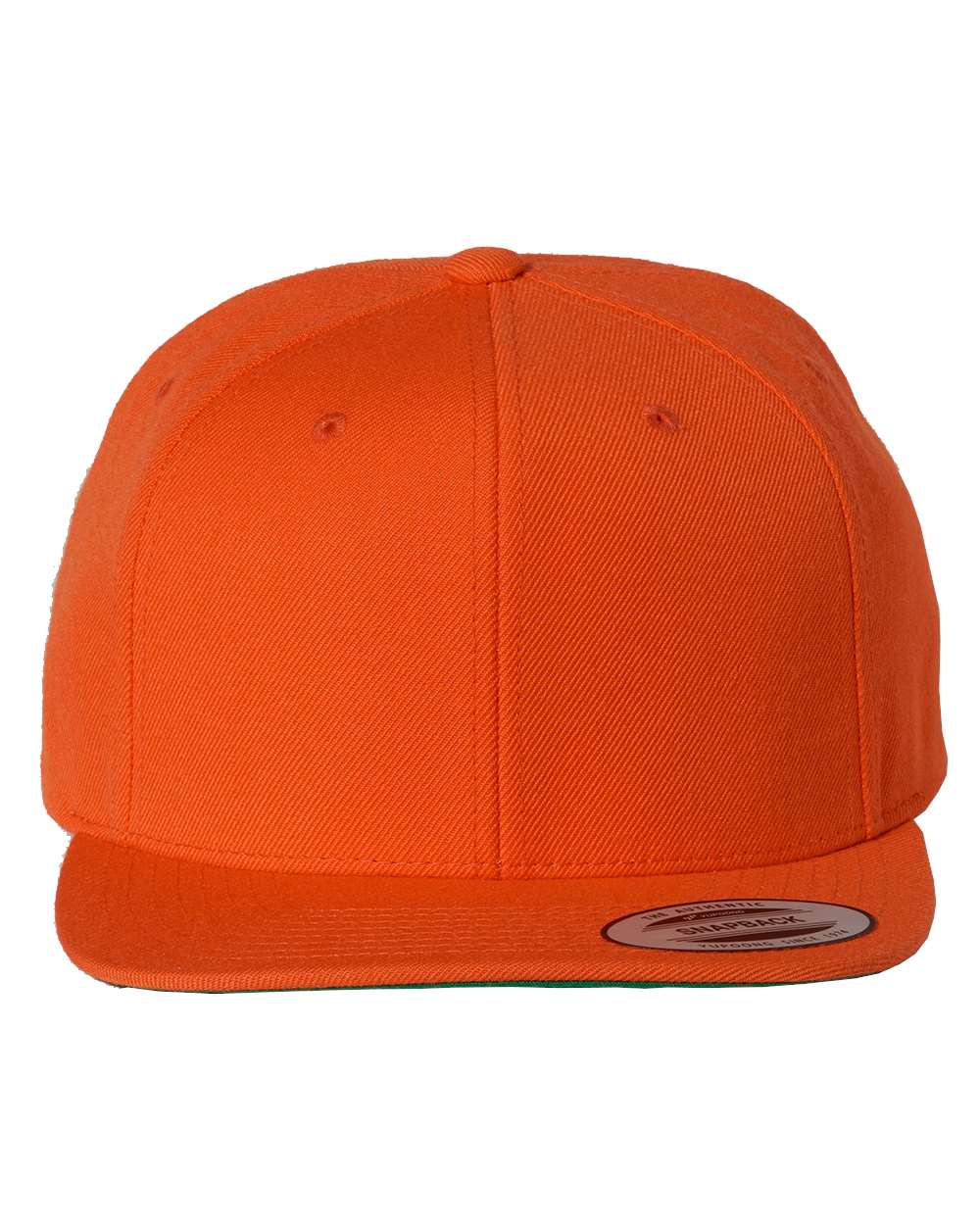 Yupoong 6089M Premium Snapback Hat – Orange