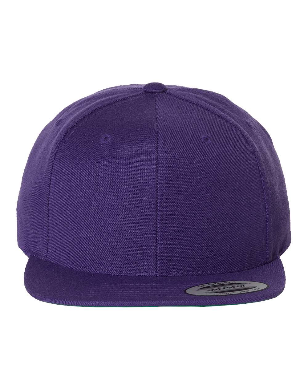 Yupoong 6089M Premium Snapback Hat – Purple