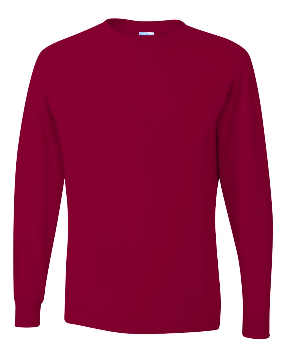 JERZEES 29LSR Dri-Power Long Sleeve 50/50 T-Shirt – Cardinal