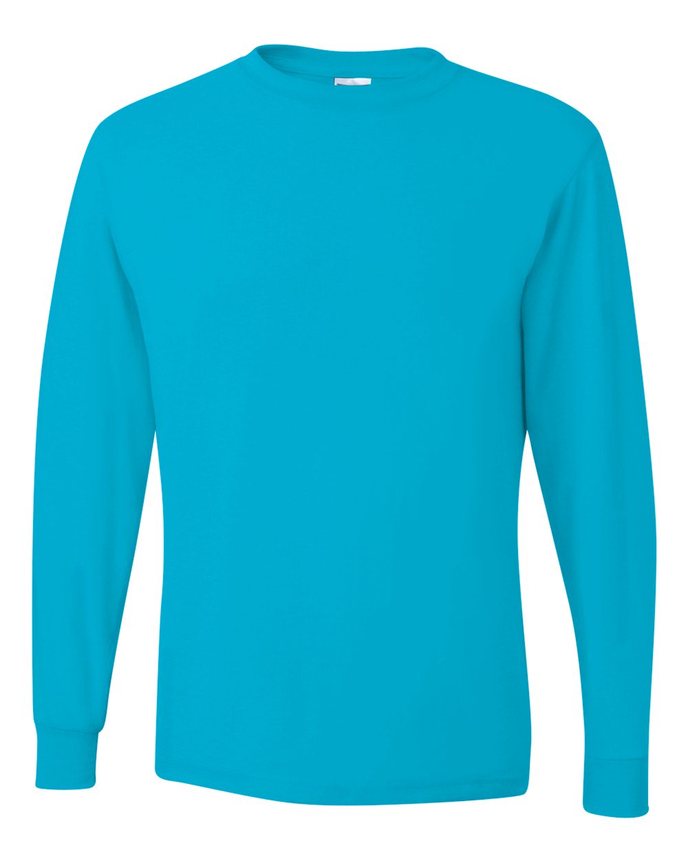 JERZEES 29LSR Dri-Power Long Sleeve 50/50 T-Shirt – California Blue
