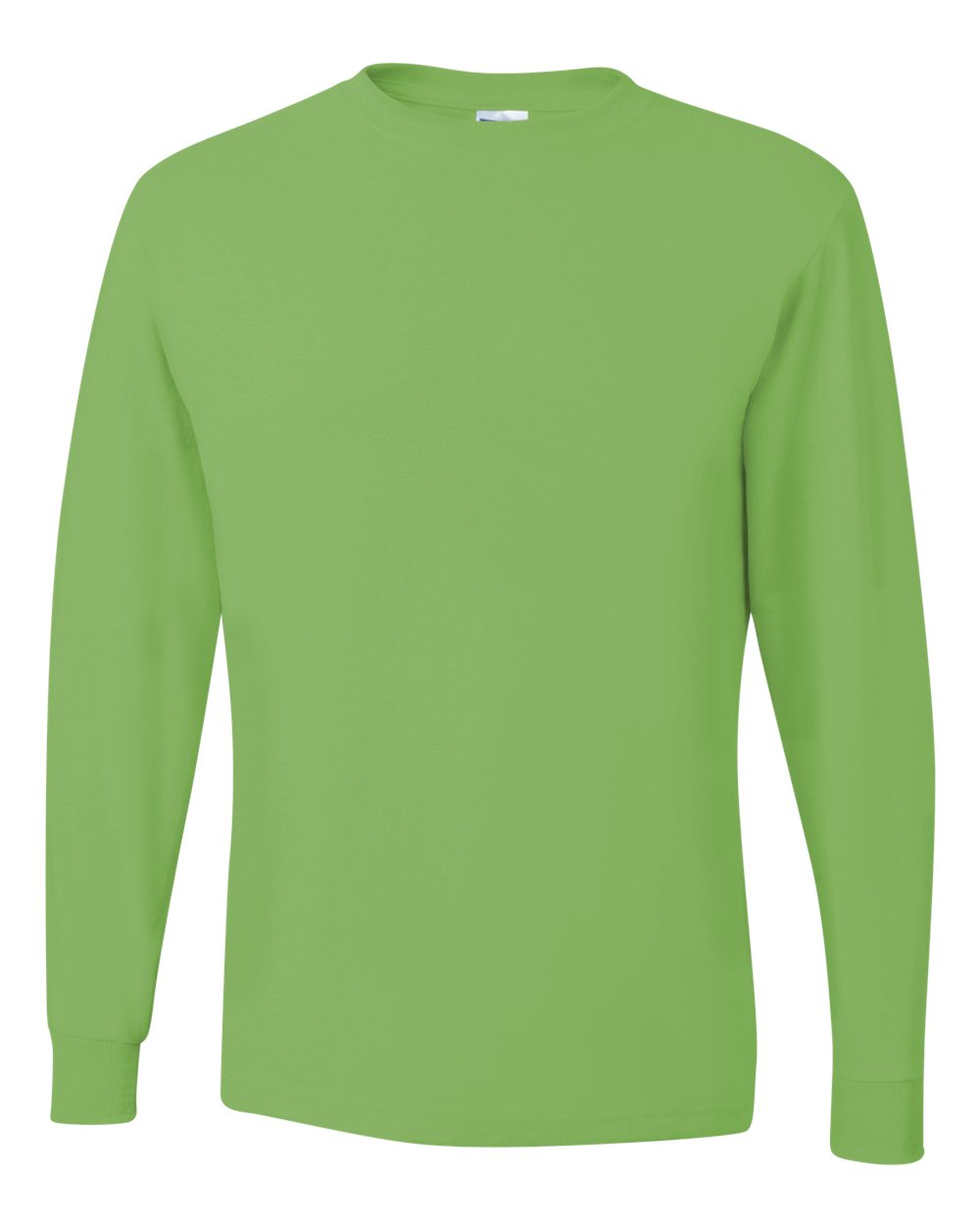 JERZEES 29LSR Dri-Power Long Sleeve 50/50 T-Shirt – Kiwi