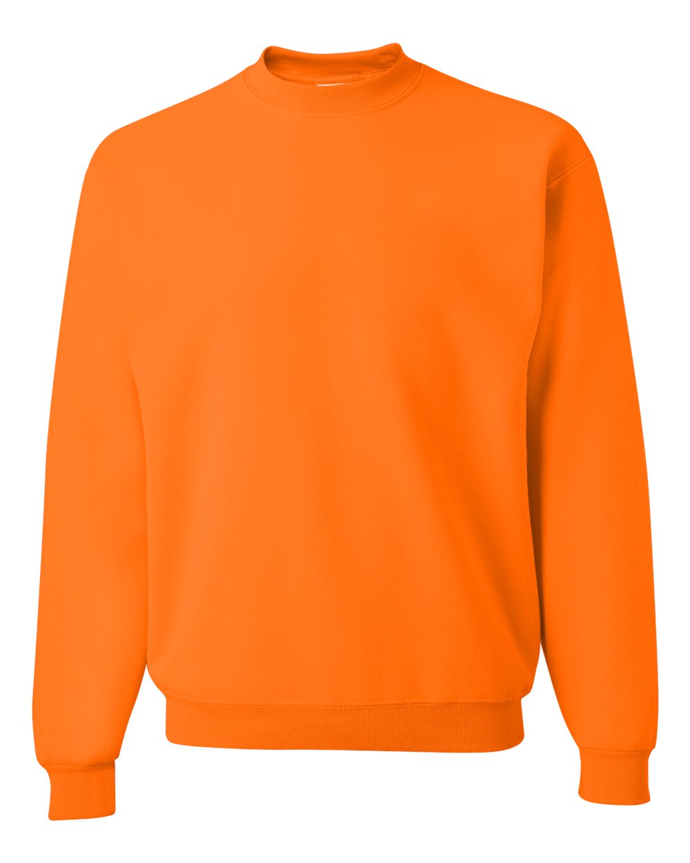 JERZEES 562MR NuBlend Crewneck Sweatshirt – Safety Orange