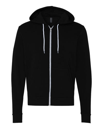 BELLA+CANVAS 3739 Fleece Full-Zip Hoodie – Custom Embroidered