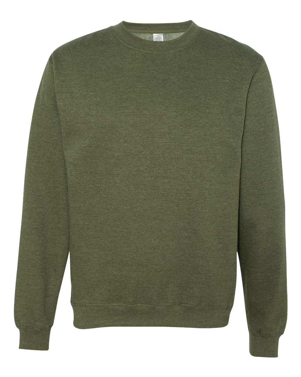 Independent Trading Co. SS3000 Midweight Crewneck Sweatshirt – Army Heather