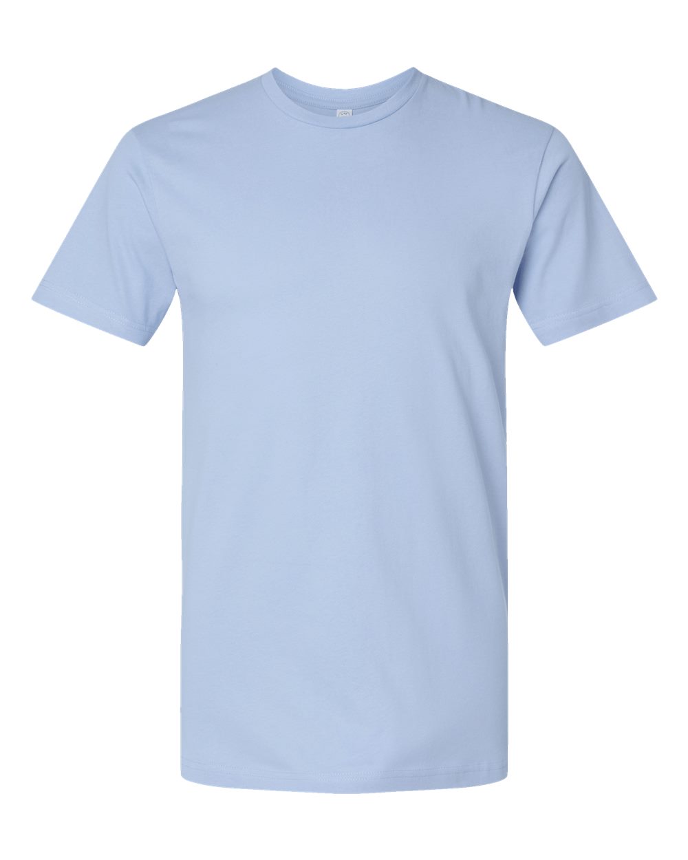 LAT 6901 Fine Jersey Tee – Light Blue