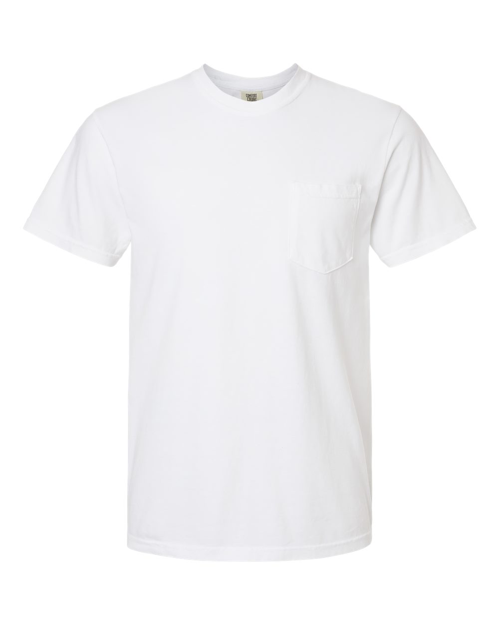 Comfort Colors 6030 Garment-Dyed Pocket Tee – Custom Embroidered