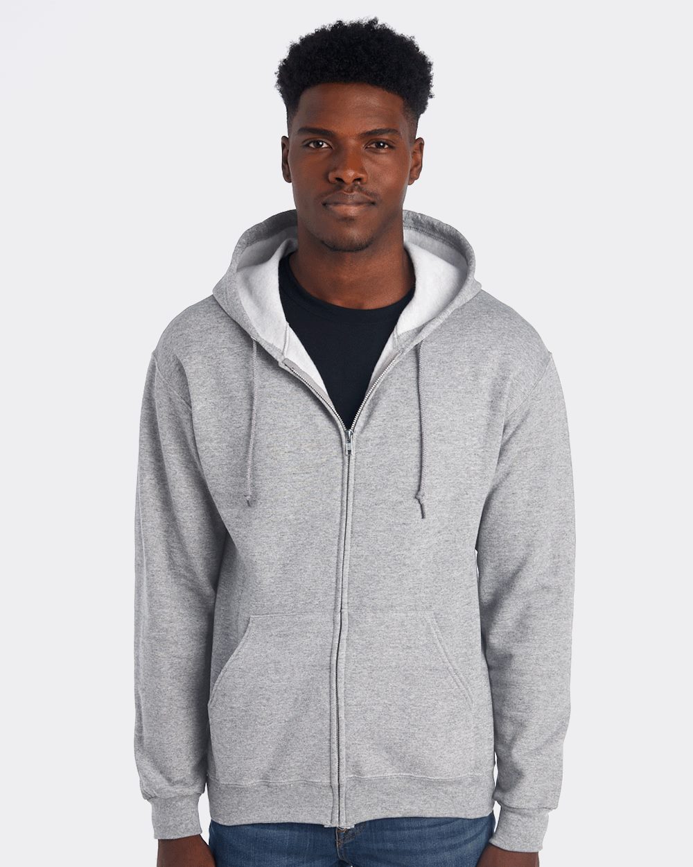 JERZEES 993MR NuBlend Full-Zip Hooded Sweatshirt
