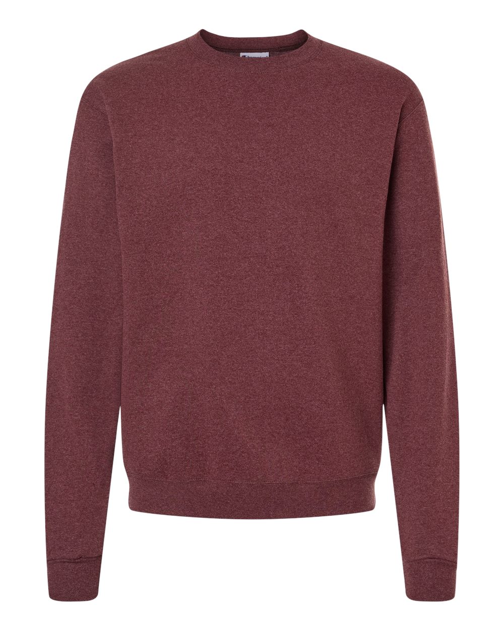 Champion S600 Powerblend Crewneck Sweatshirt – Maroon Heather