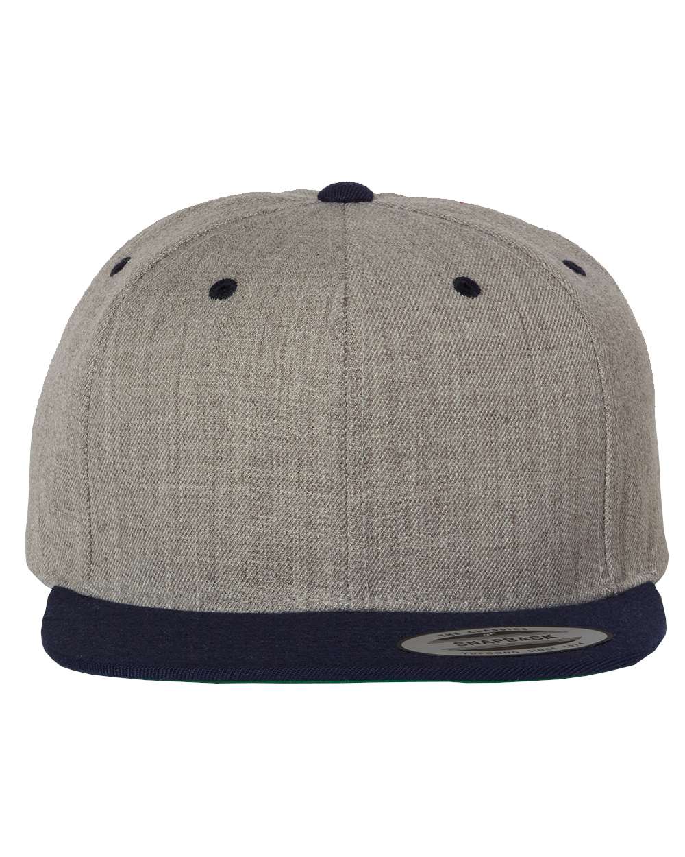 YP Classics 6089M Premium Flat Bill Snapback – Custom Embroidered