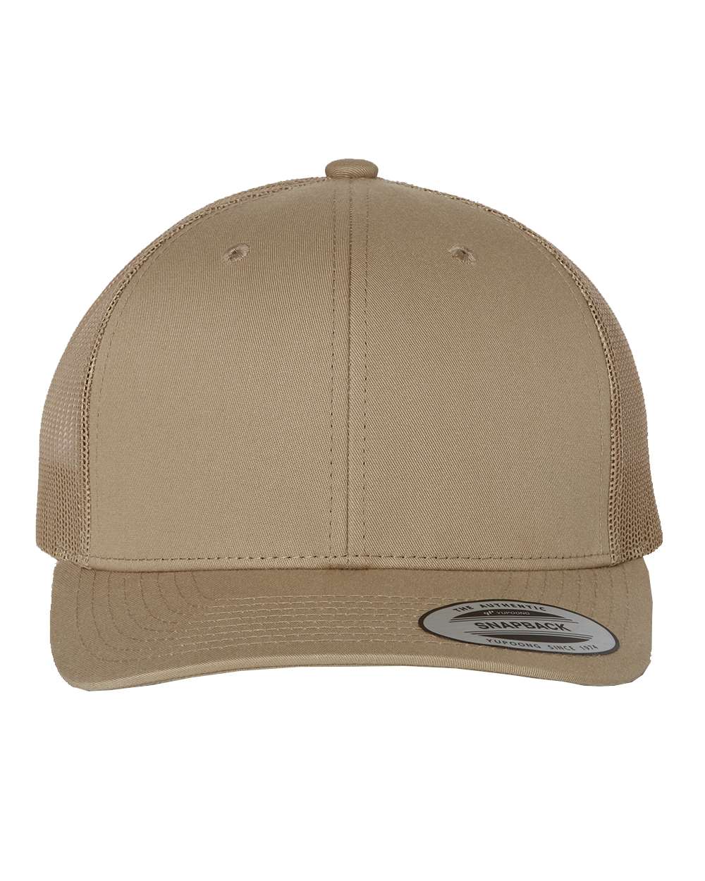 Yupoong 6606 Retro Trucker Cap – Khaki