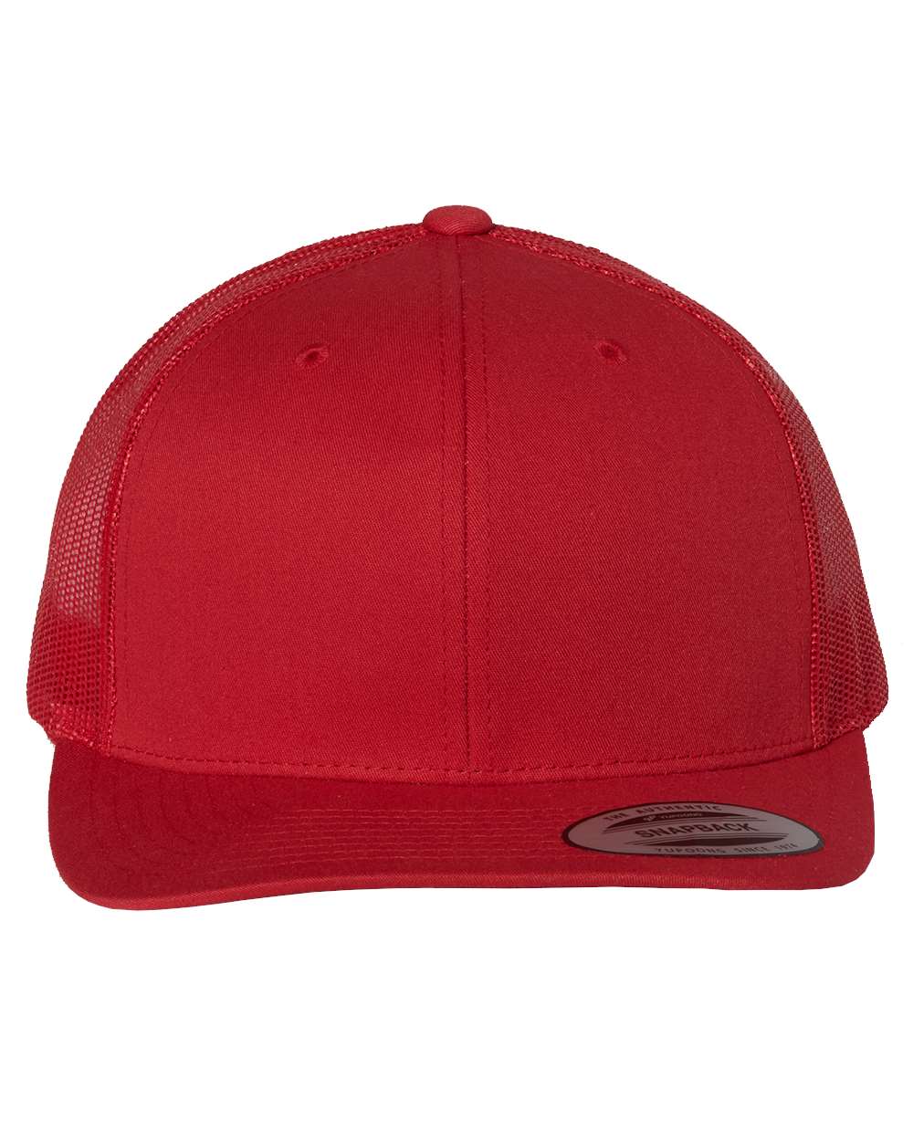 Yupoong 6606 Retro Trucker Cap – Red