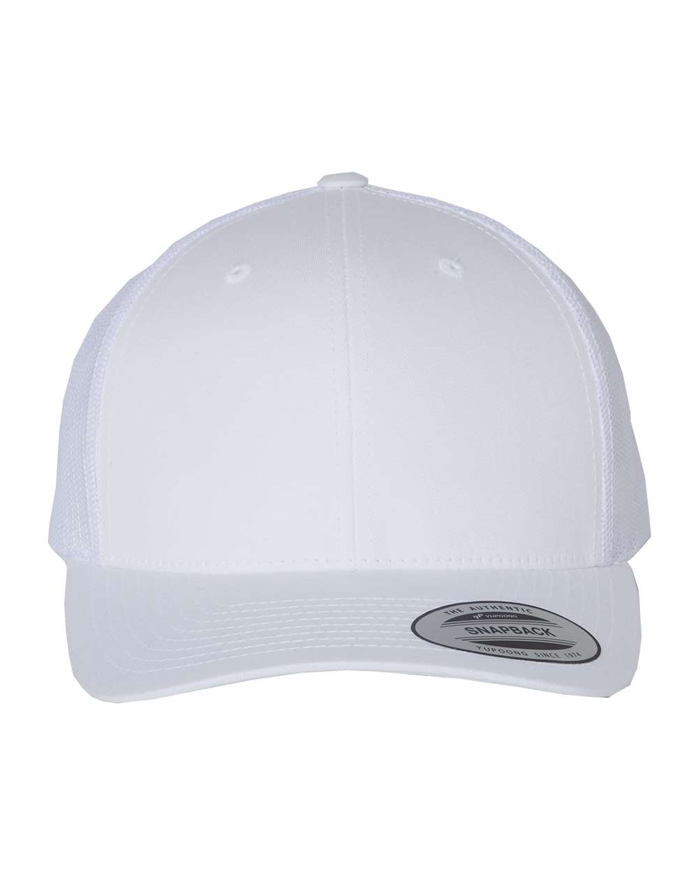Yupoong 6606 Retro Trucker Cap – White