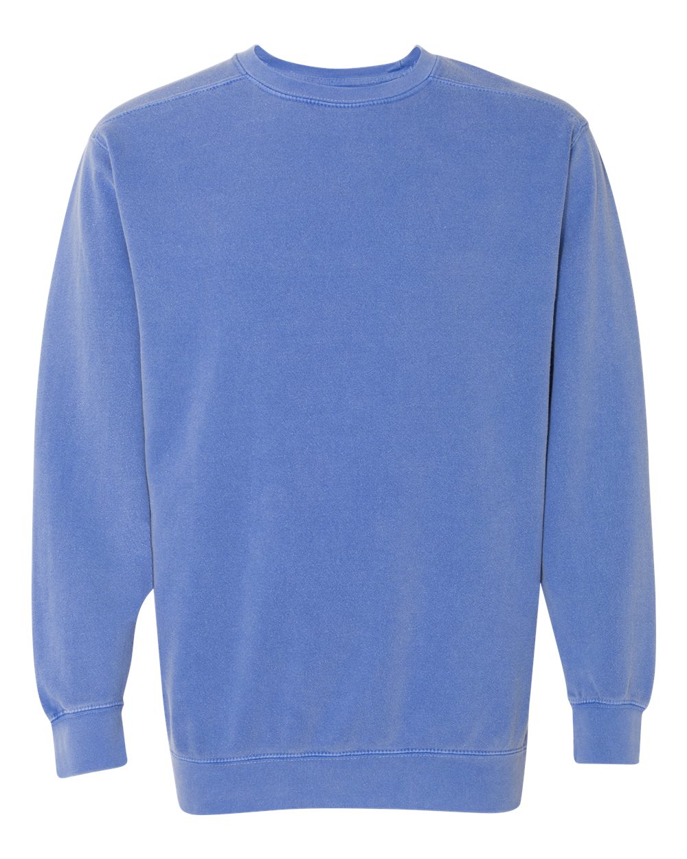 Comfort Colors 1566 Garment-Dyed Crewneck Sweatshirt – Flo Blue