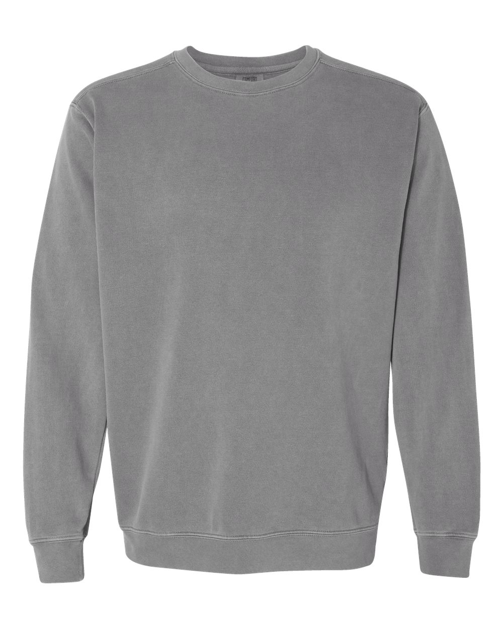 Comfort Colors 1566 Garment-Dyed Crewneck Sweatshirt – Grey