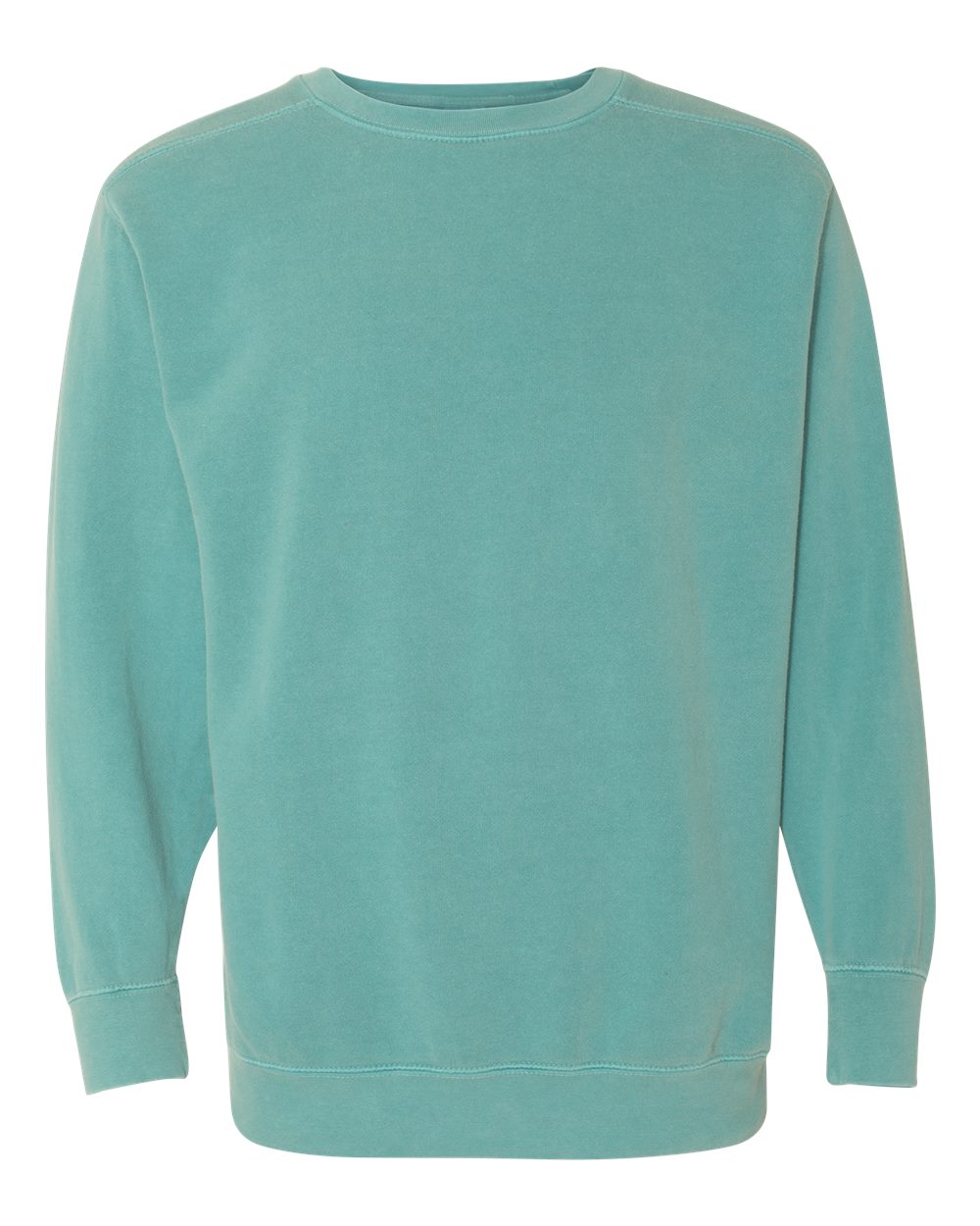 Comfort Colors 1566 Garment-Dyed Crewneck Sweatshirt – Seafoam
