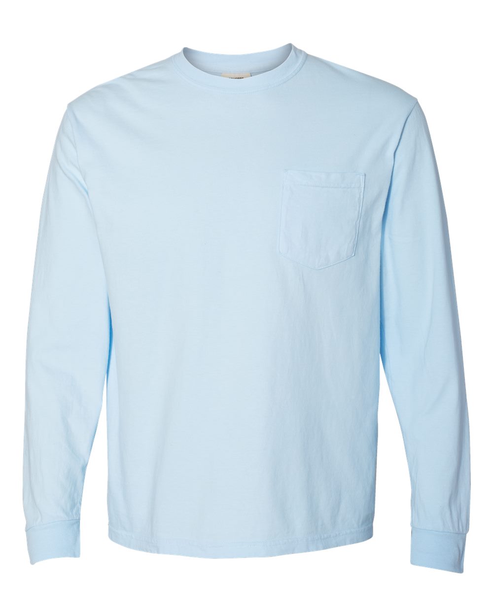Comfort Colors 4410 Garment-Dyed Long Sleeve Pocket Tee – Custom Embroidered