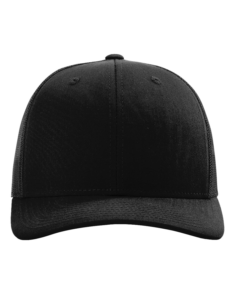 Richardson 112 Trucker Hat – Black/Black