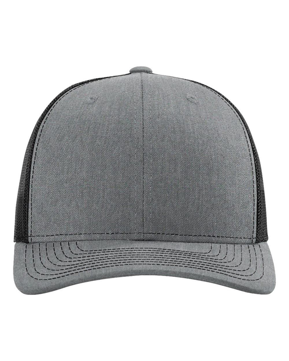 Richardson 112 Trucker Hat – Heather Grey/Black