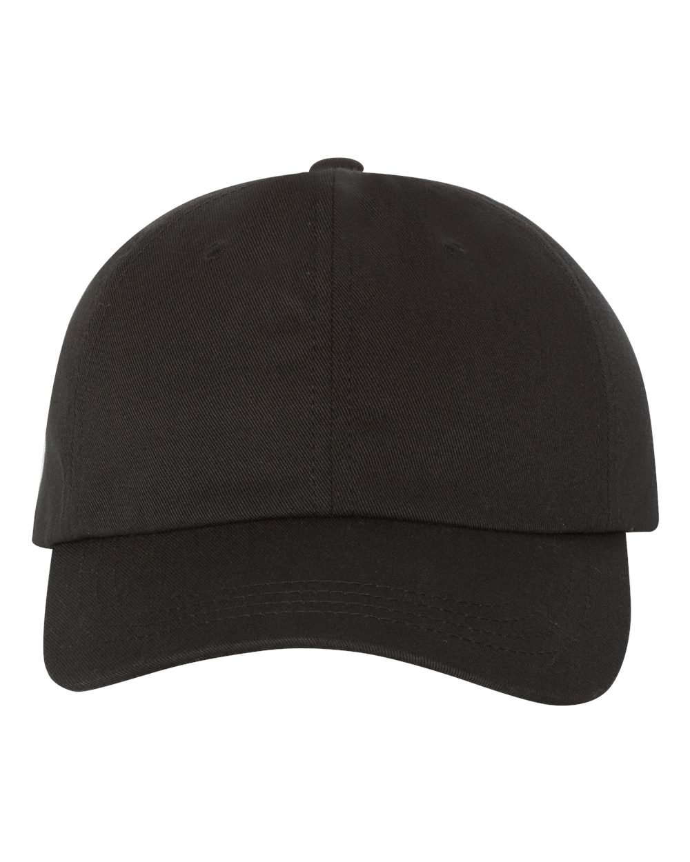 Yupoong 6245CM Classic Dad Cap – Black