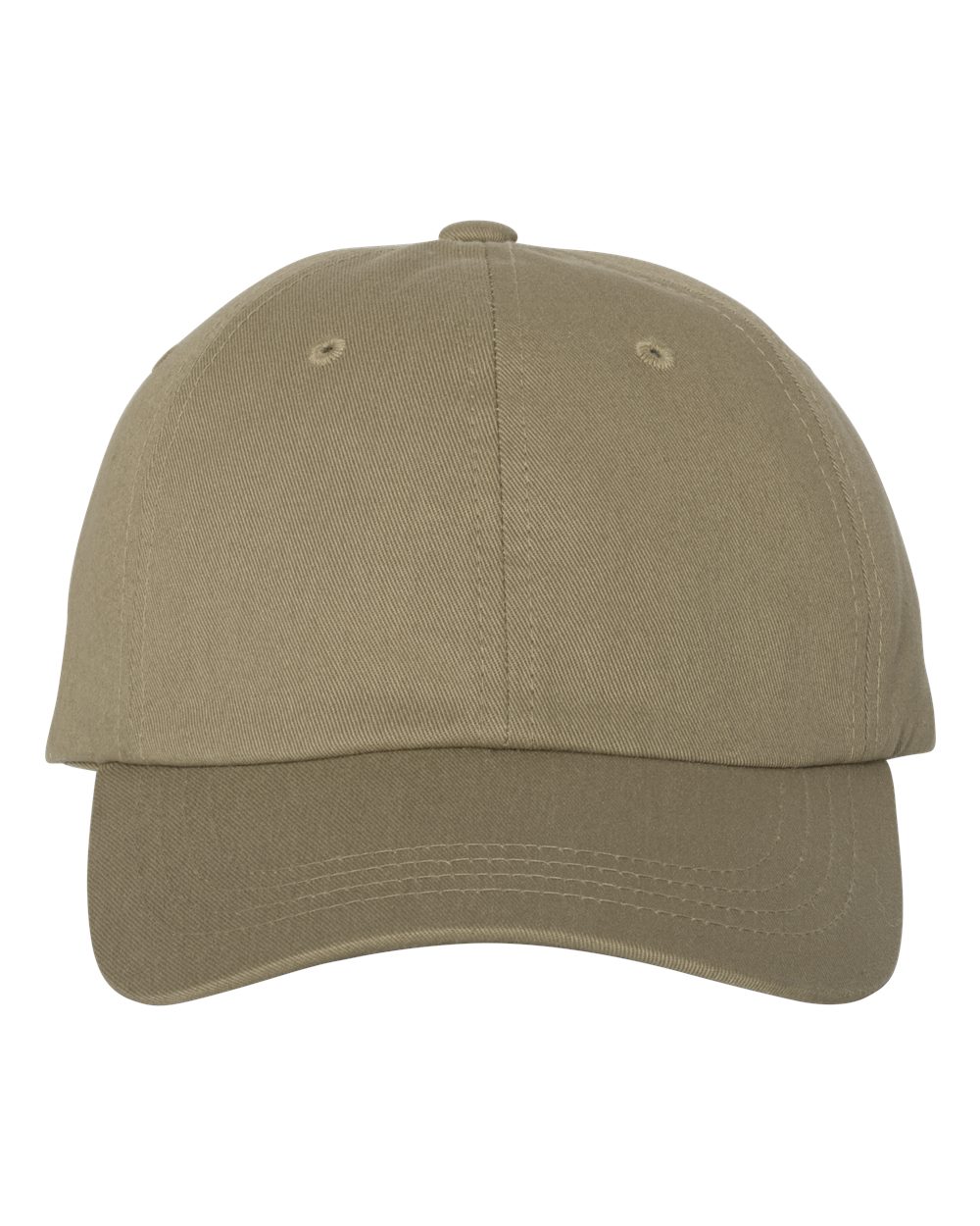 Yupoong 6245CM Classic Dad Cap – Khaki