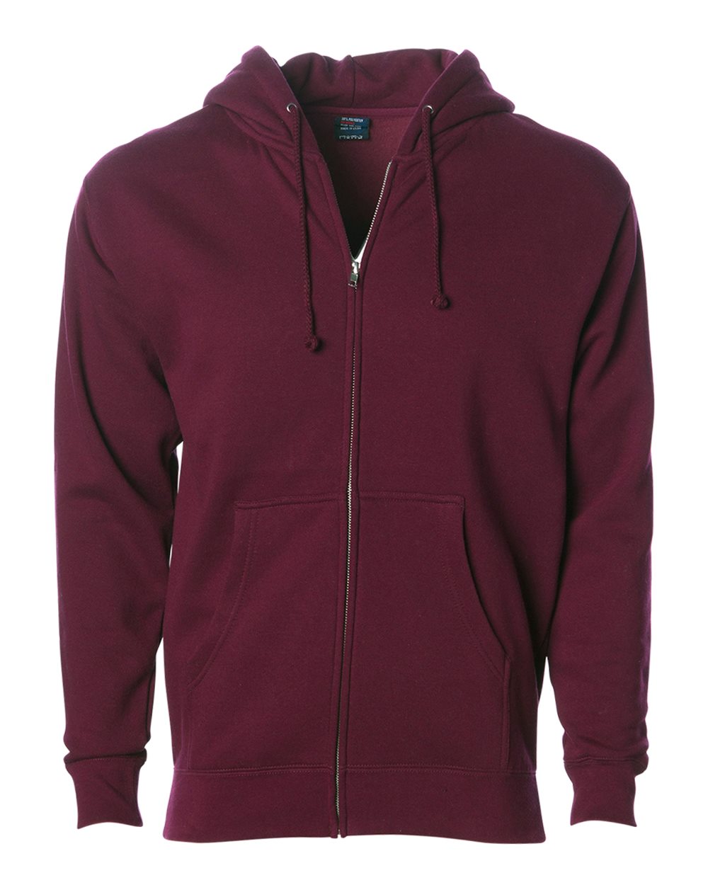 Independent Trading IND4000Z Heavyweight Full-Zip Hoodie – Custom Embroidered