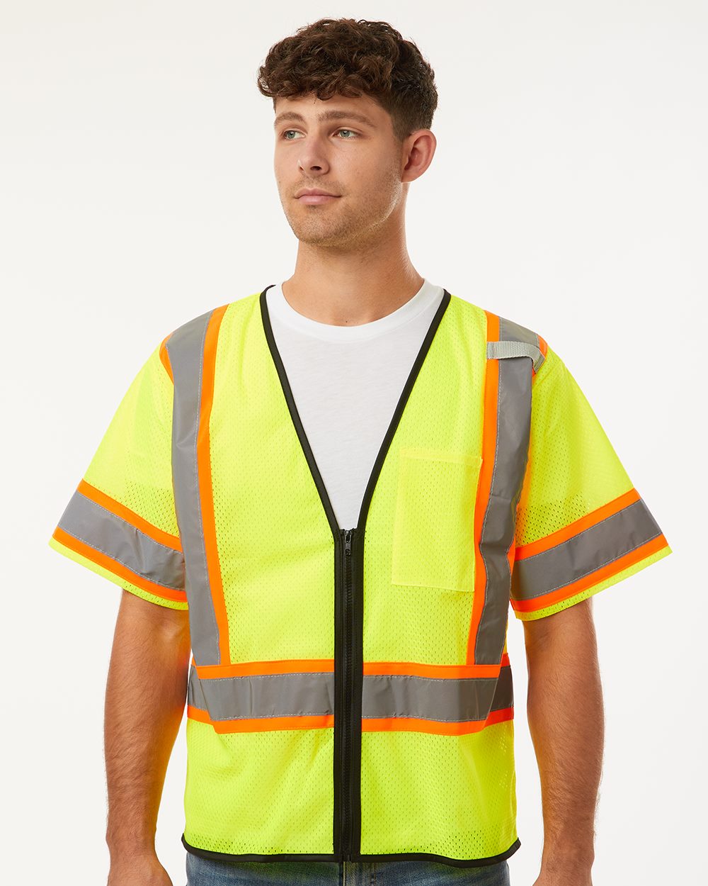 Kishigo 1565-1566 Class 3 Mesh Zippered Vest