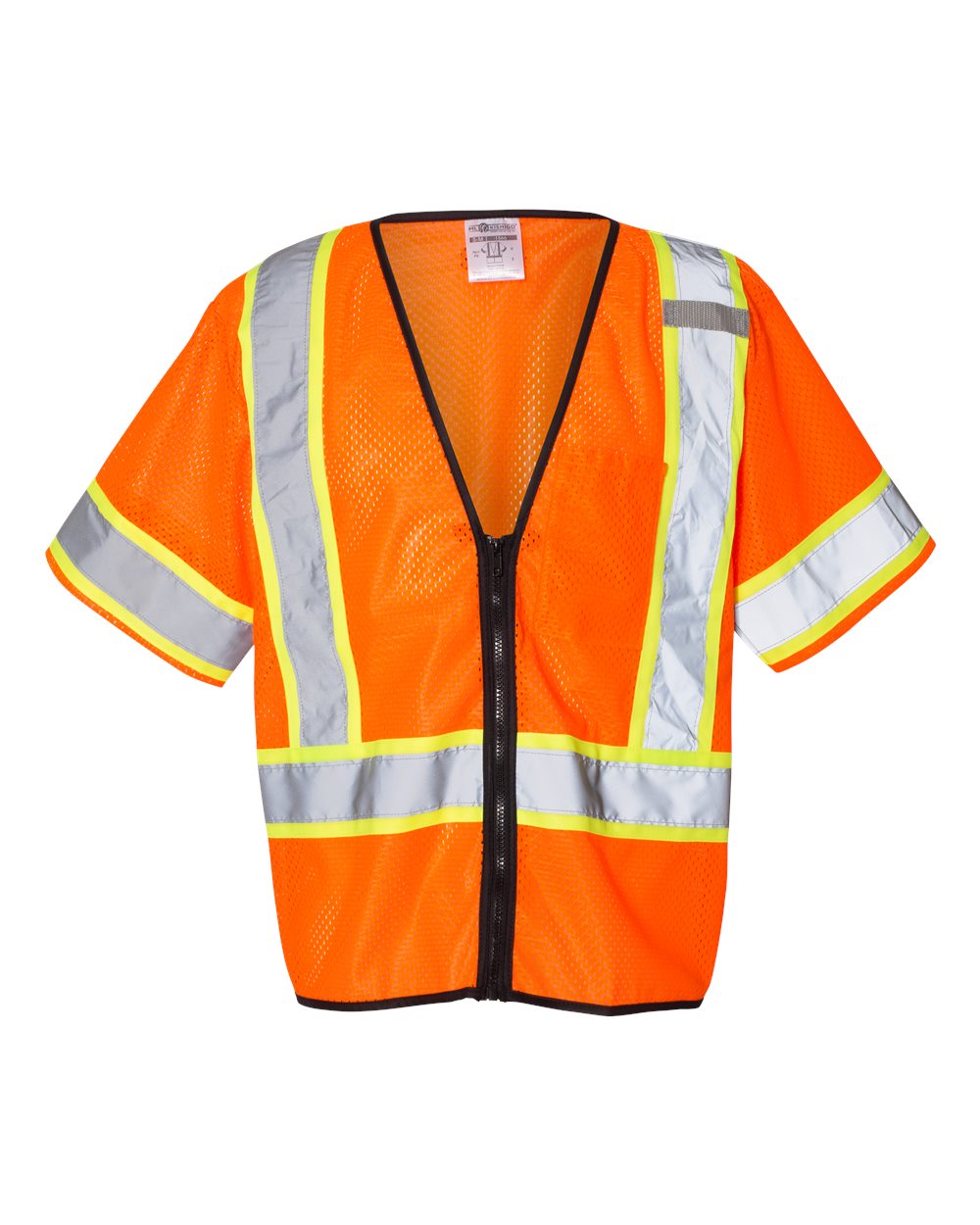 Kishigo 1565-1566 Class 3 Mesh Zippered Vest – Orange