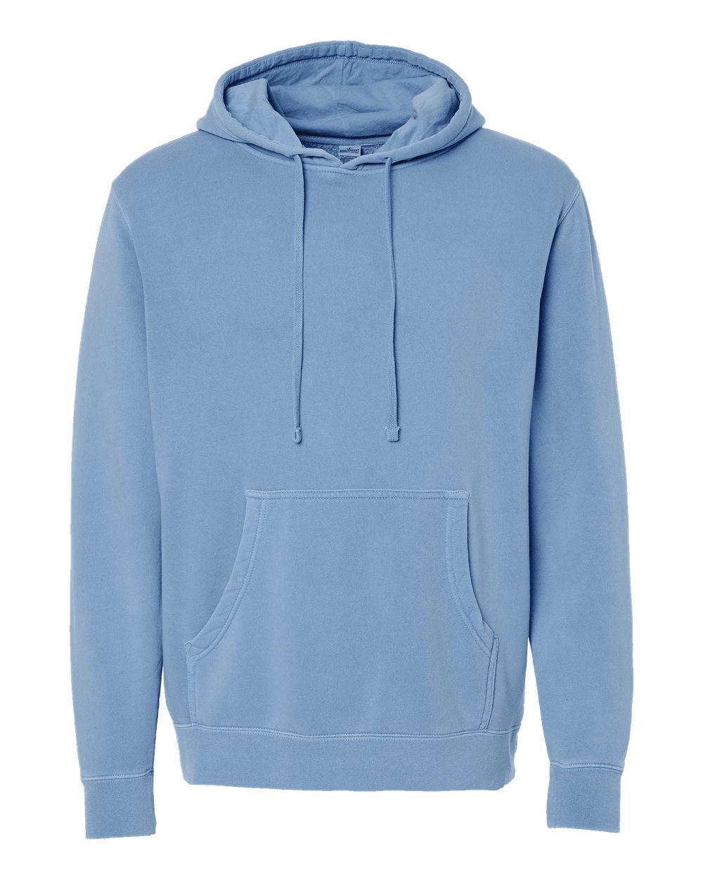 Independent Trading Co. PRM4500 Midweight Pigment-Dyed Hooded Sweatshirt – Pigment Light Blue