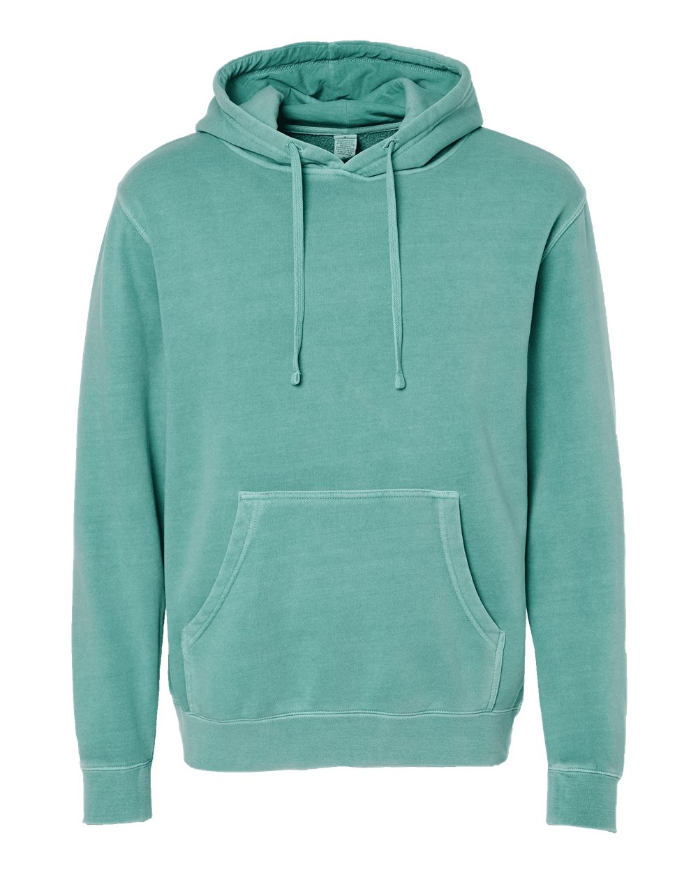 Independent Trading Co. PRM4500 Midweight Pigment-Dyed Hooded Sweatshirt – Pigment Mint