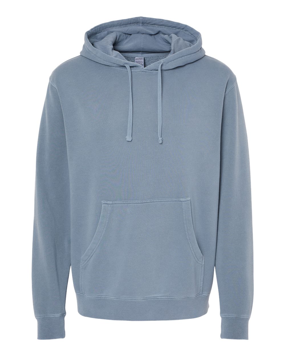 Independent Trading Co. PRM4500 Midweight Pigment-Dyed Hooded Sweatshirt – Pigment Slate Blue