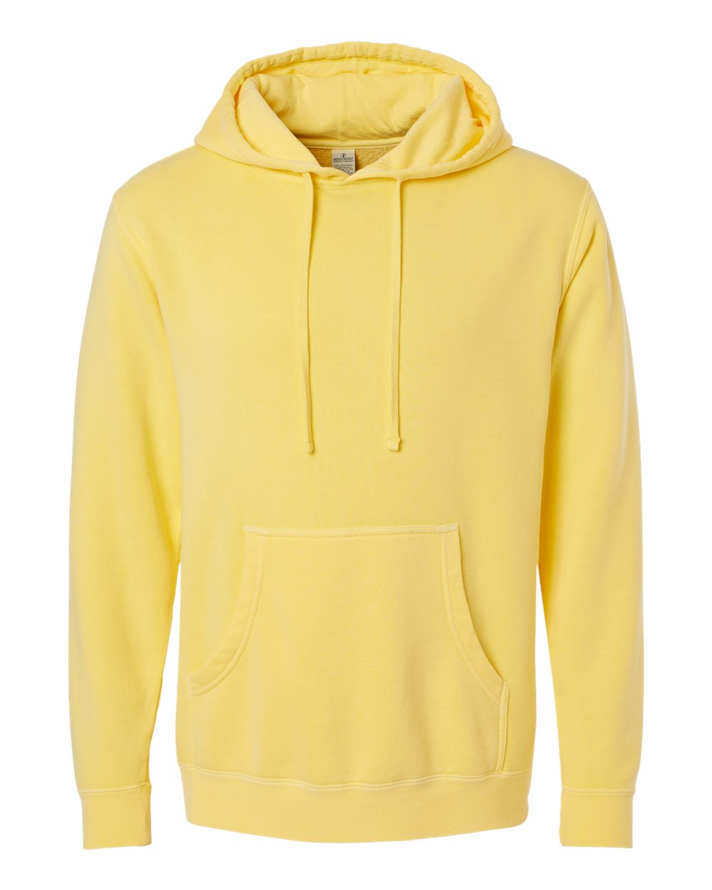 Independent Trading Co. PRM4500 Midweight Pigment-Dyed Hooded Sweatshirt – Pigment Yellow