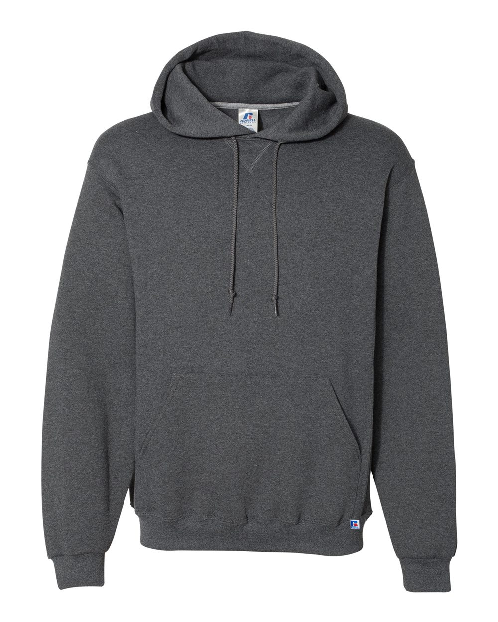 Russell Athletic 695HBM Dri Power Hooded Sweatshirt – Black Heather