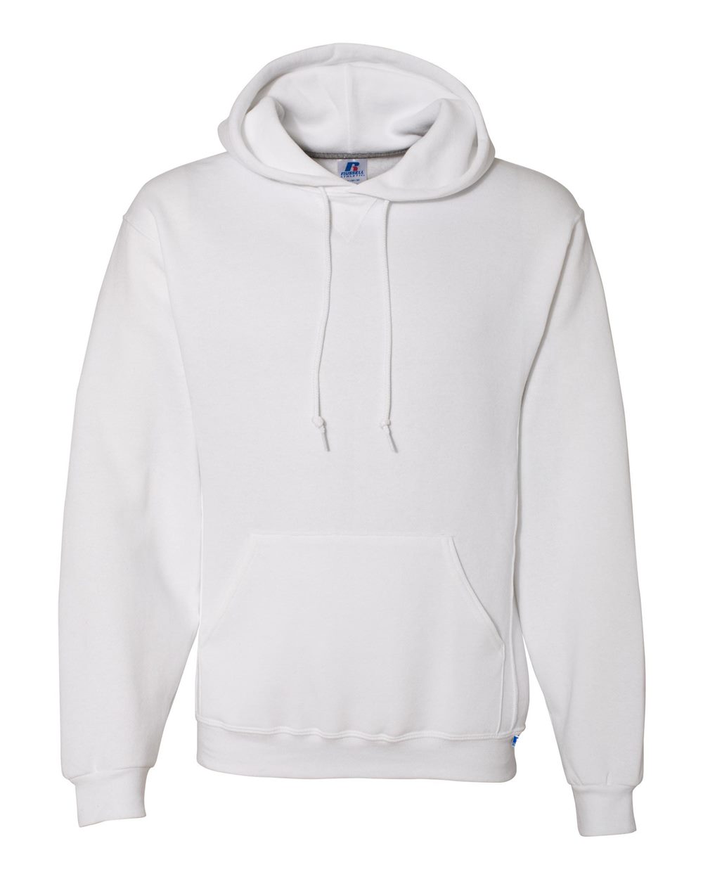 Russell Athletic 695HBM Dri Power Hooded Sweatshirt – White