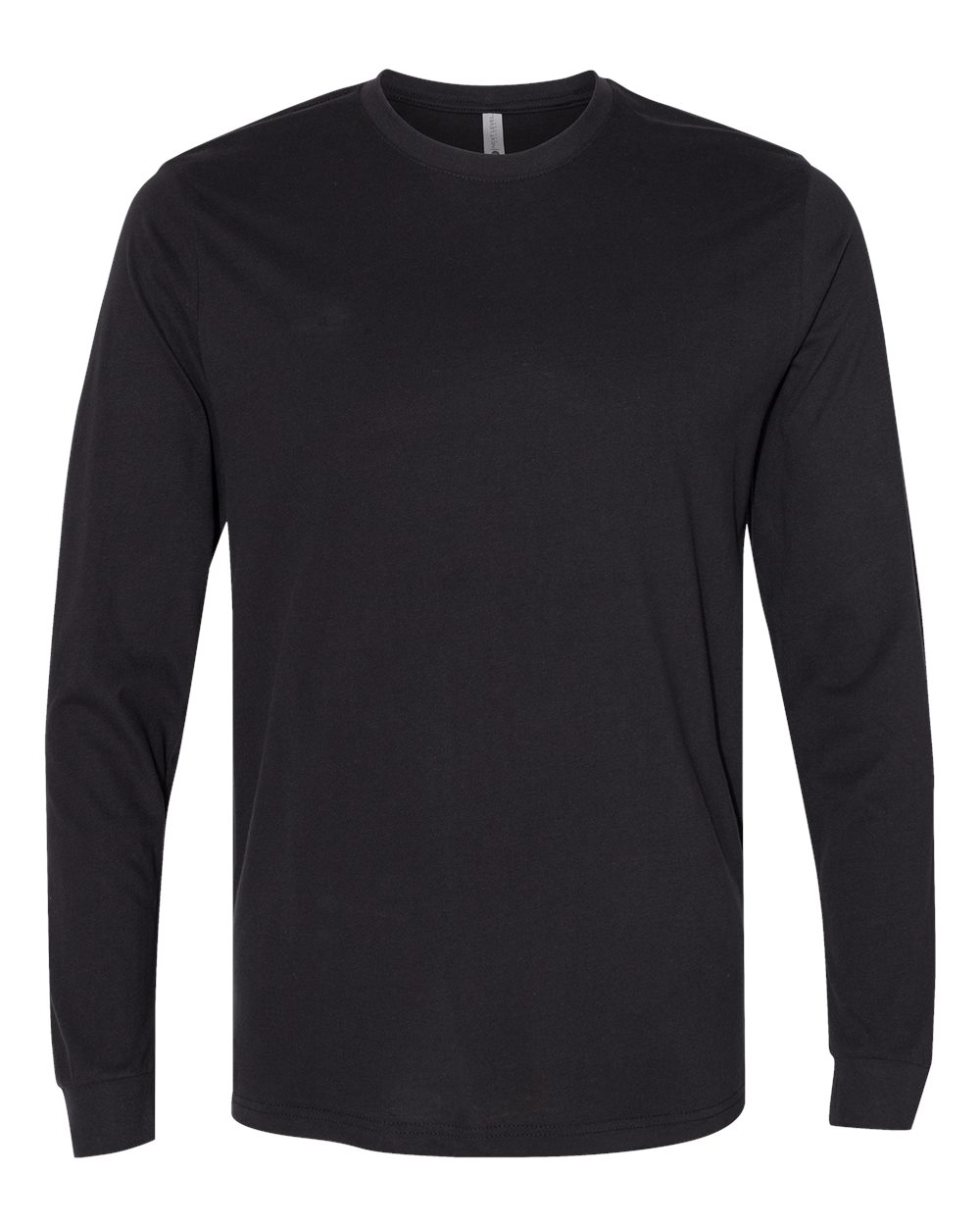 Next Level 6411 Sueded Long Sleeve Tee – Black
