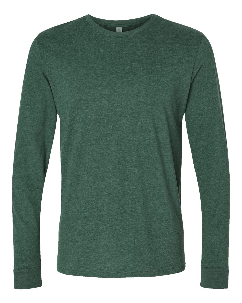Next Level 6411 Sueded Long Sleeve Tee – Heather Forest Green