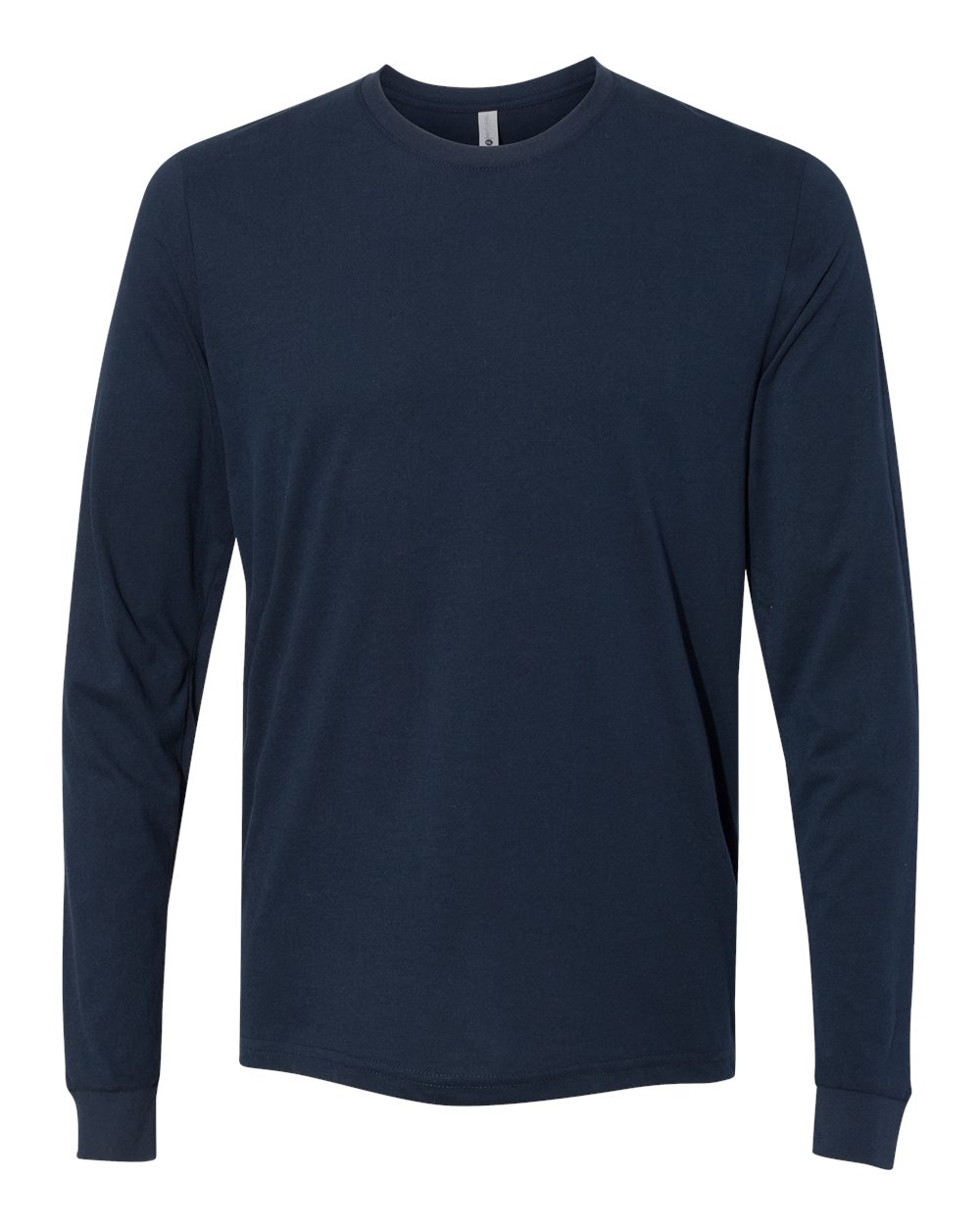Next Level 6411 Sueded Long Sleeve Tee – Midnight Navy