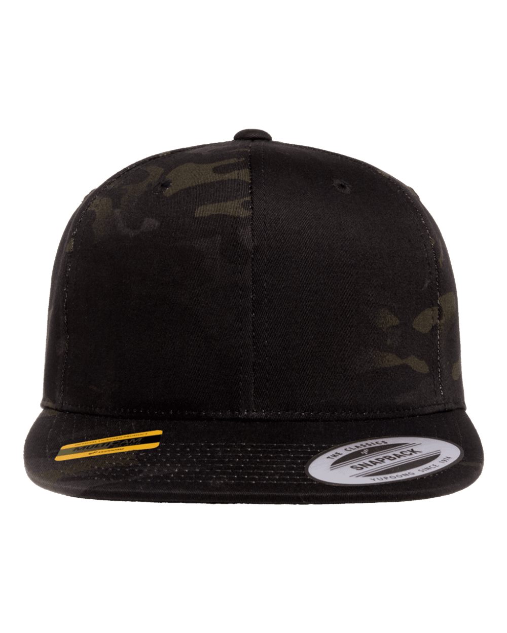 YP Classics 6089M Premium Flat Bill Snapback – Custom Embroidered