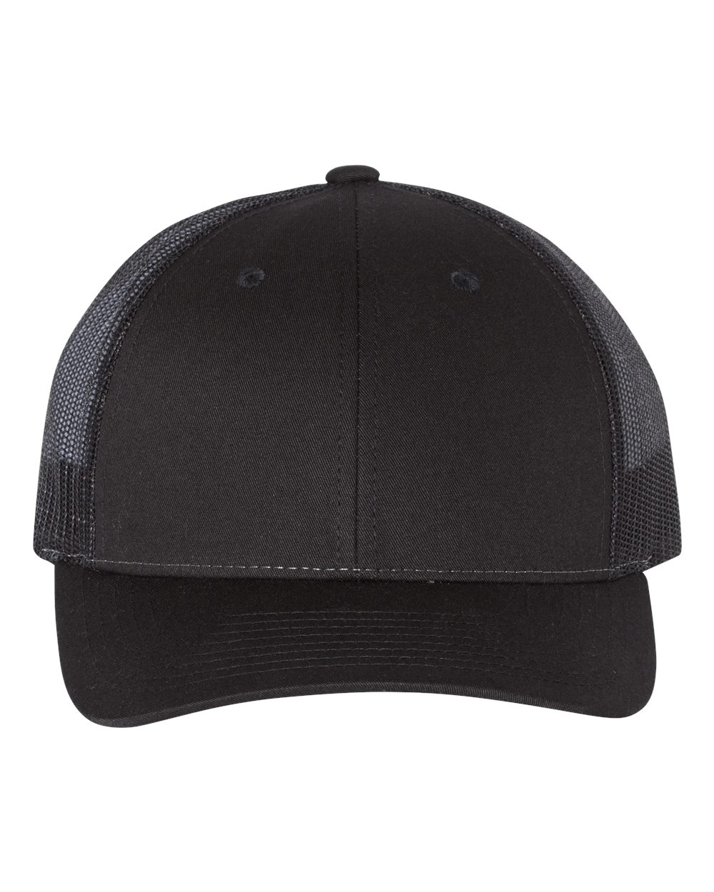 Richardson 115 Low Pro Trucker Hat – Black