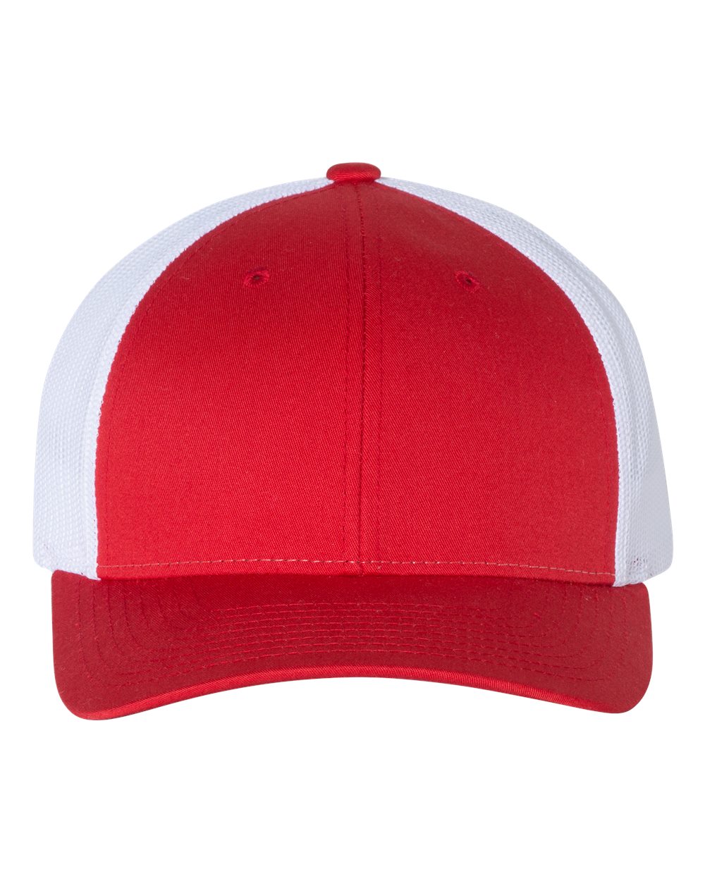 Richardson 115 Low Pro Trucker Hat – Red/White