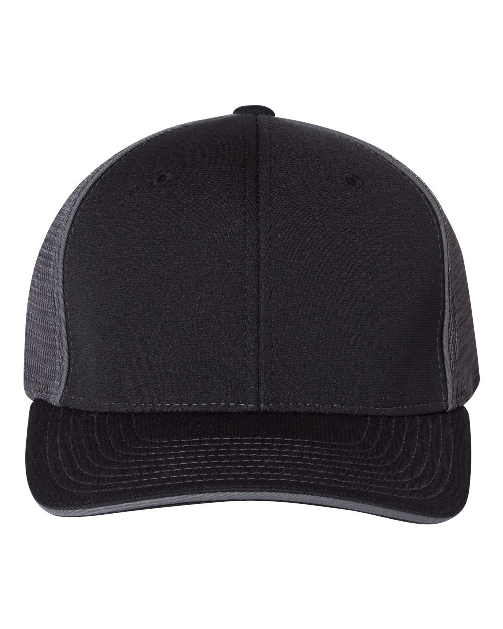 Richardson 172 Pulse Sportmesh R-Flex Cap – Black/ Charcoal Split