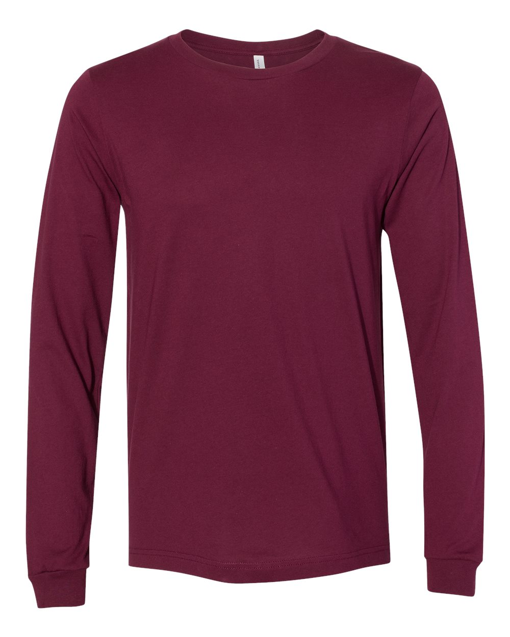 BELLA+CANVAS 3501 Jersey Long Sleeve Tee – Custom Embroidered