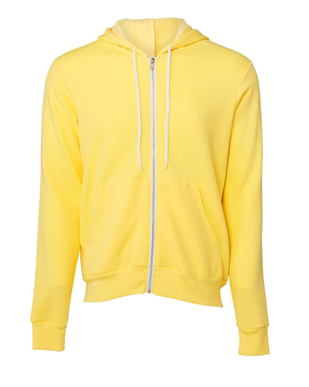 BELLA+CANVAS 3739 Fleece Full-Zip Hoodie – Custom Embroidered