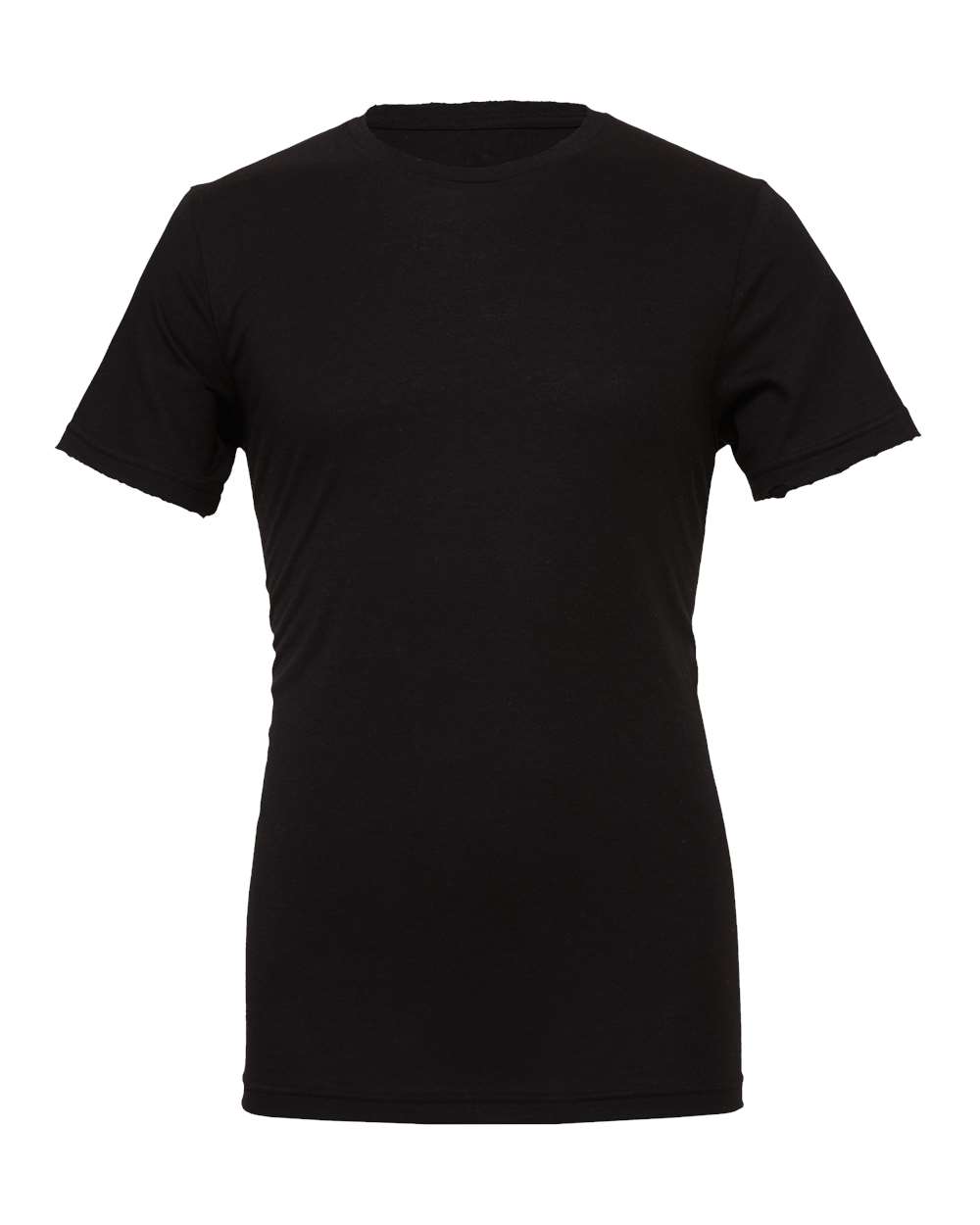 BELLA+CANVAS 3001CVC Heather Jersey Tee – Custom Embroidered